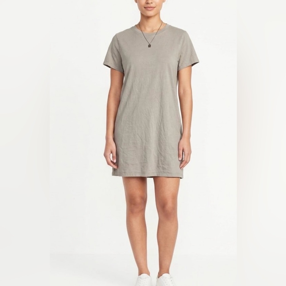 Old Navy Vintage Crew Neck Short Sleeve Mini T-Shirt Dress Women’s XXL
